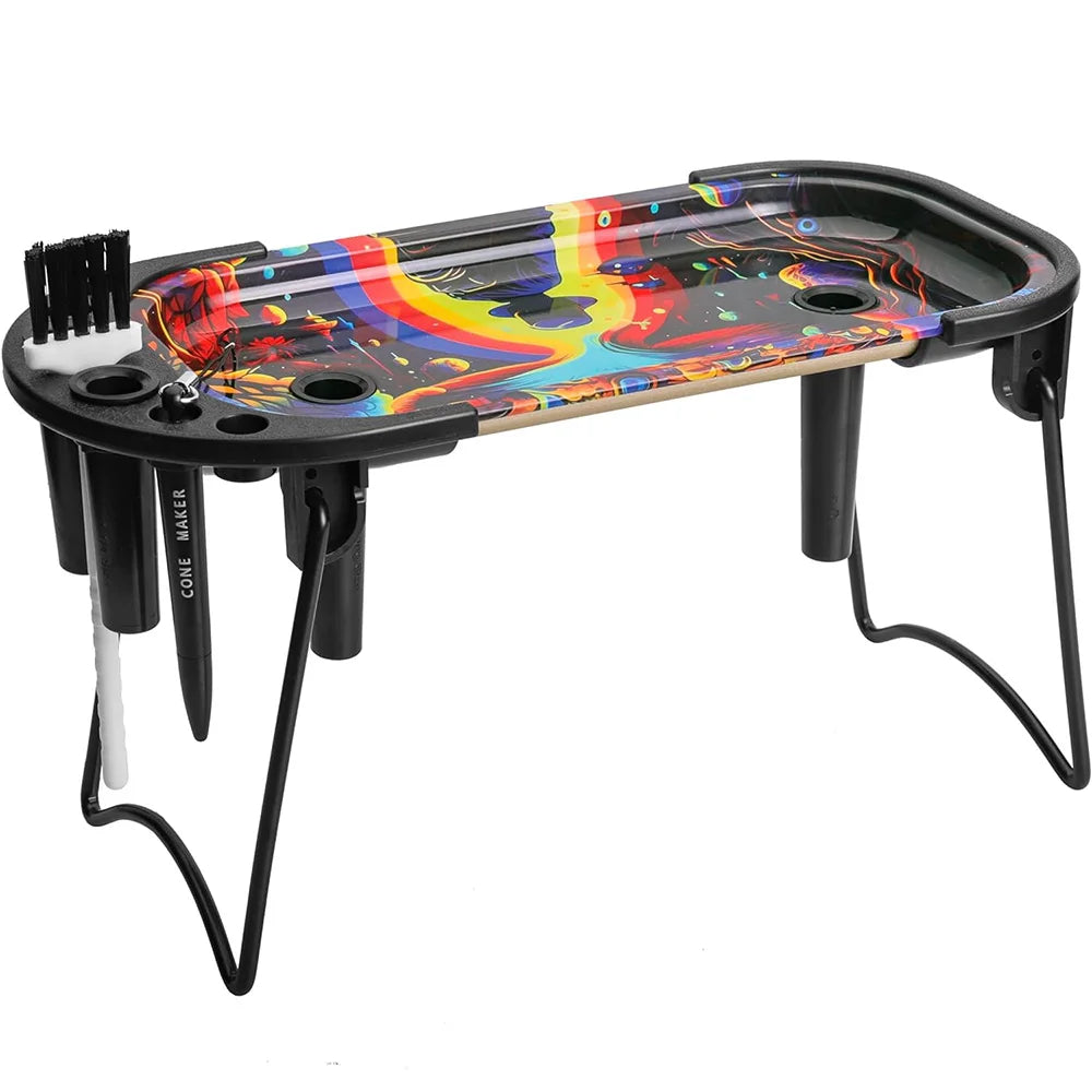 Rolling Tray Cone Loader