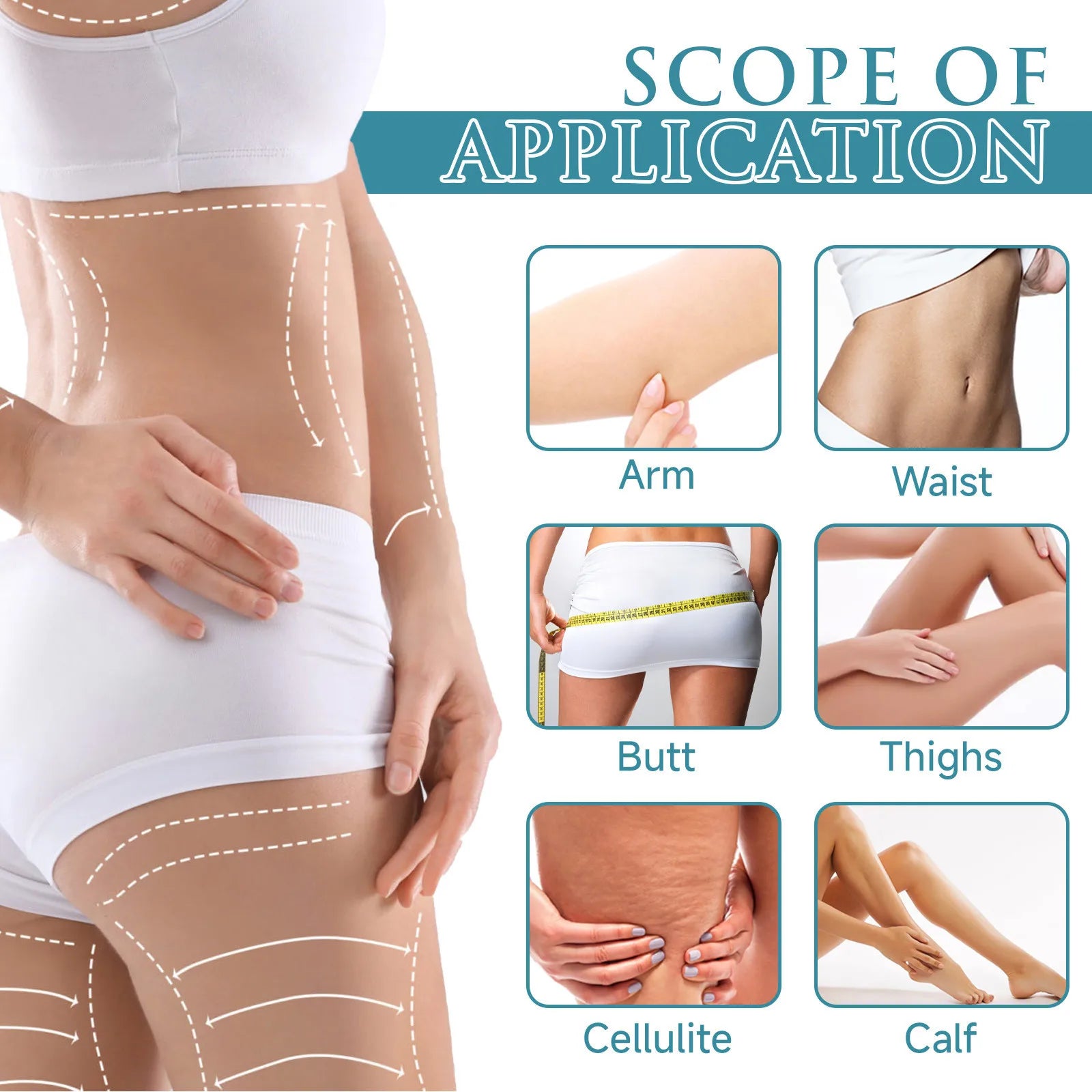 Weight Loss Cream for Stomach Thigh Arm Belly Body Shaping Sculpting Lifting Firming Fat Burner Anti Cellulite Bee Venom Lotion