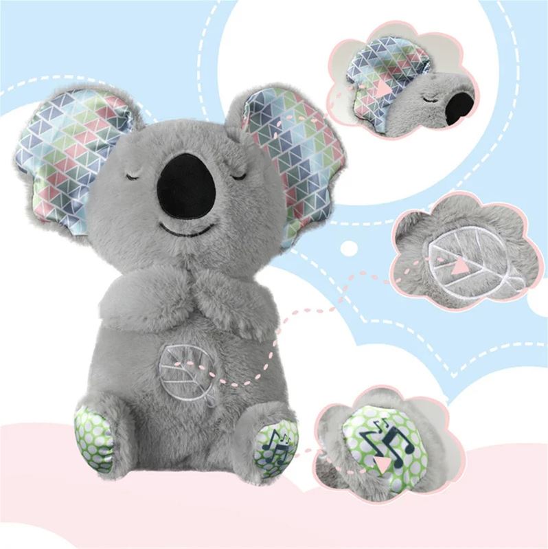 Breathing Koala Plush Toy