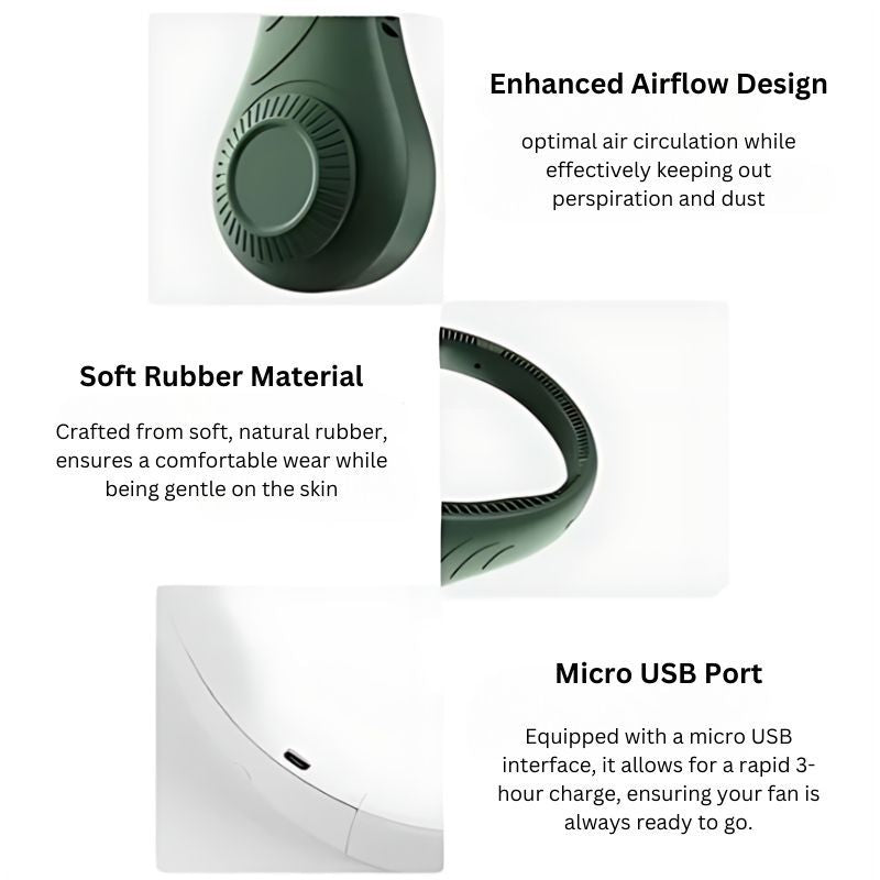 Portable Neck Cooling Fan - Turbo