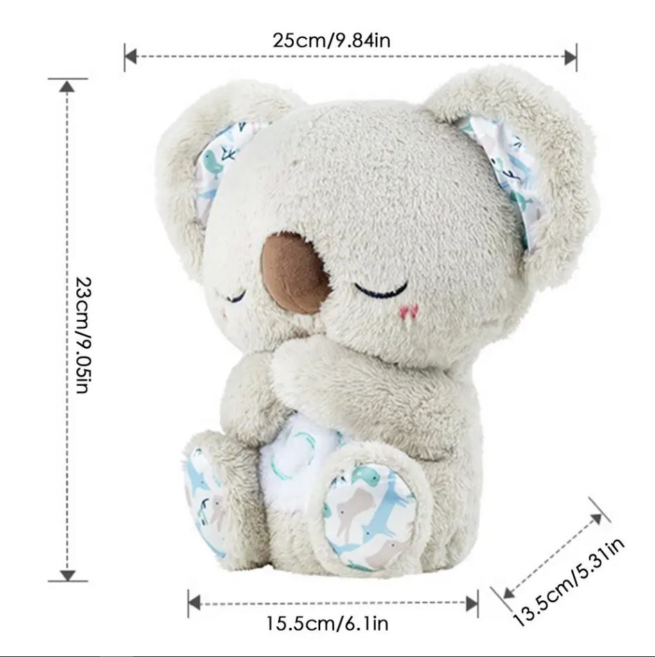 Breathing Koala Plush Toy