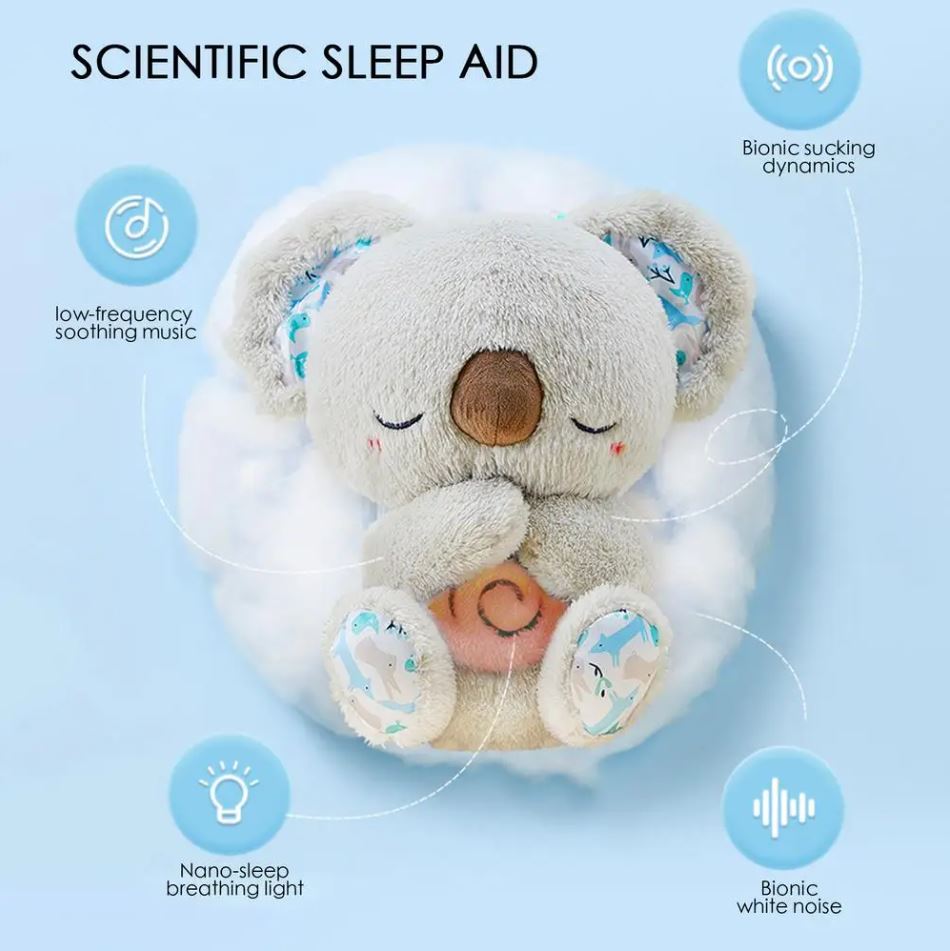 Breathing Koala Plush Toy