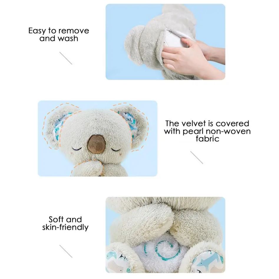 Breathing Koala Plush Toy
