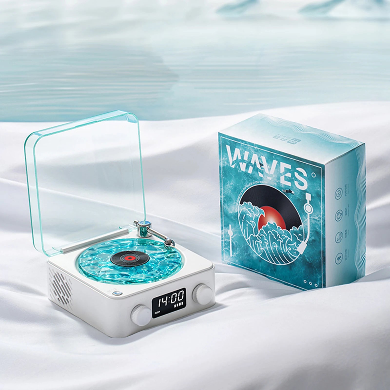 Waves Vinyl Speaker